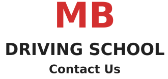 MB DRIVING SCHOOL CONTACT US